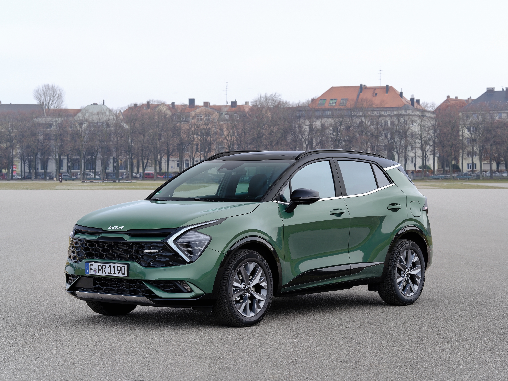 Kia Sportage in an official manufacturer press photograph